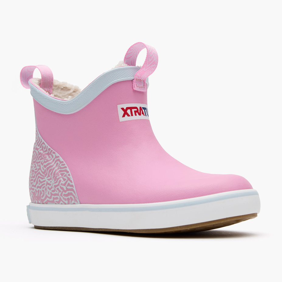 Little Kids Fleece Lined Ankle Deck Boot
