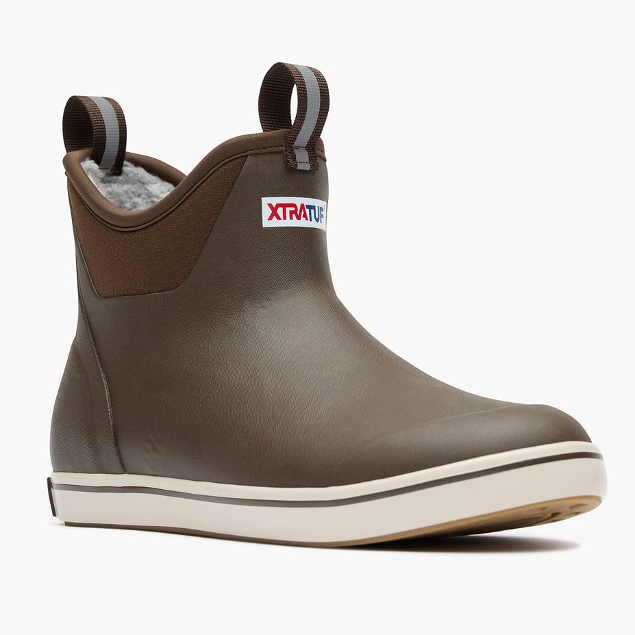 Men's Fleece Lined Ankle Deck Boot