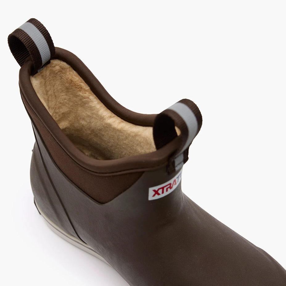 Women's Fleece Lined Ankle Deck Boot