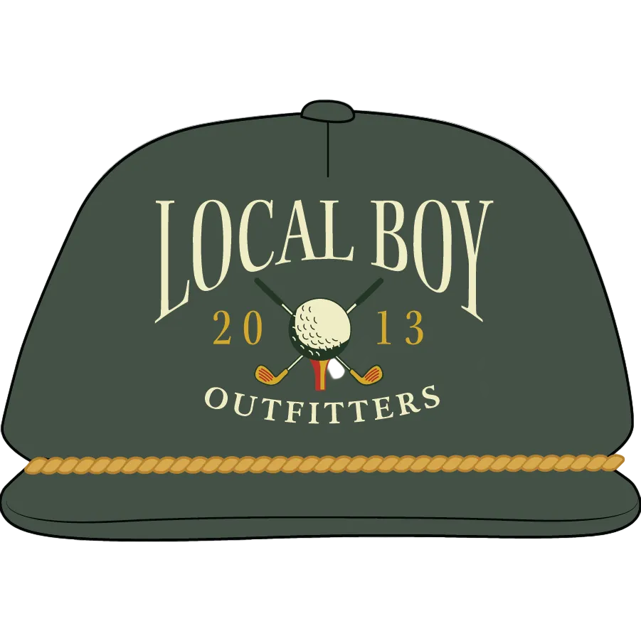 Golf Society Low-Profile Rope Hat