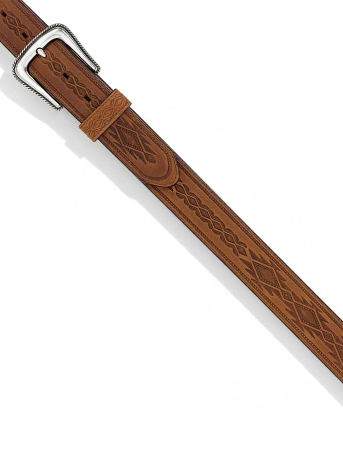 Navajo Blanket Tooled Belt