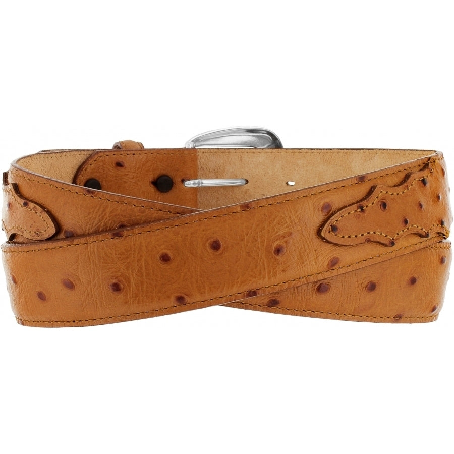 Ostrich Print Belt