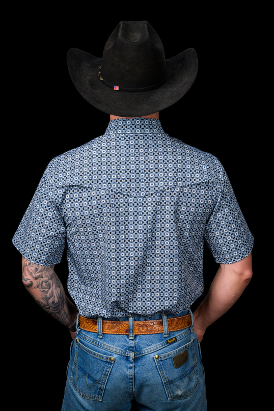 Emerson Short Sleeve Pearl Snap Shirt