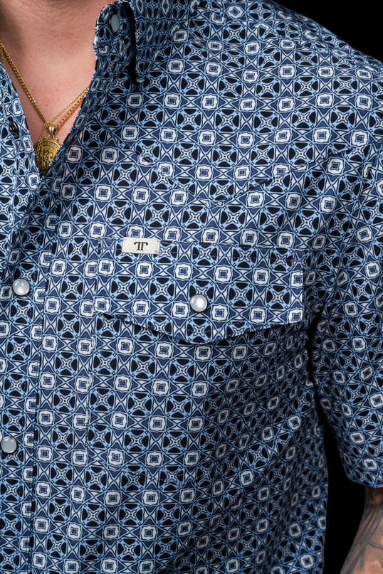 Emerson Short Sleeve Pearl Snap Shirt