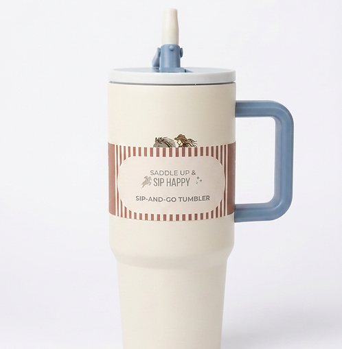 24oz Sip Happy Tumbler