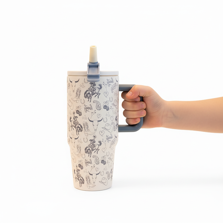 24oz Sip Happy Tumbler