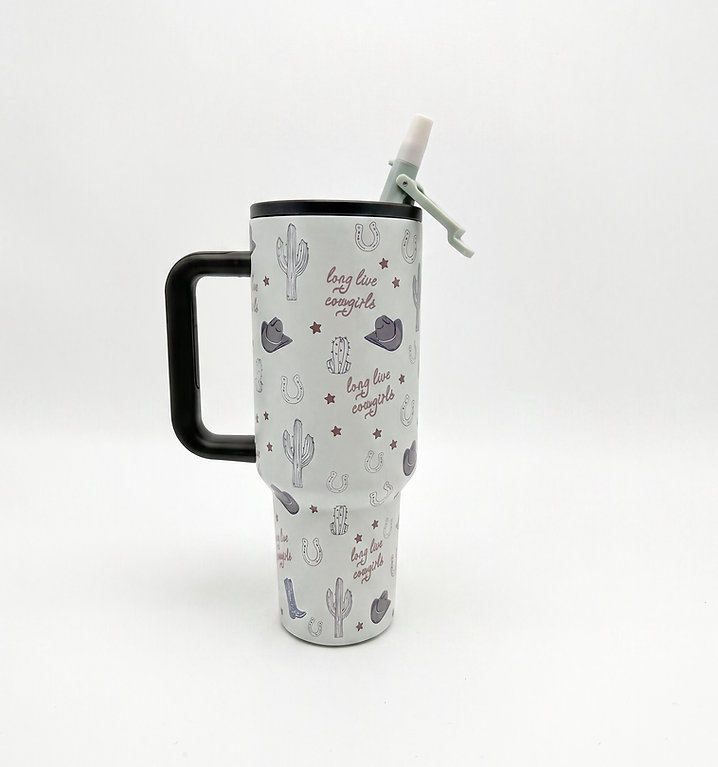 40oz Sip Happy Tumbler