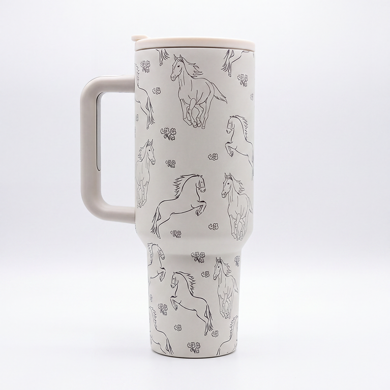 40oz Sip Happy Tumbler