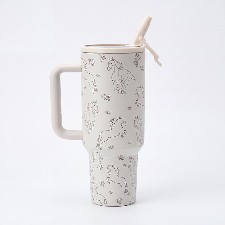 40oz Sip Happy Tumbler