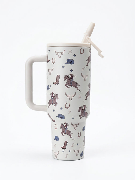 40oz Sip Happy Tumbler