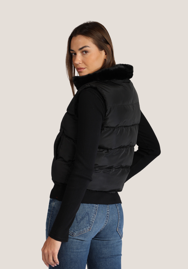 Fur Love Classic Vest Black
