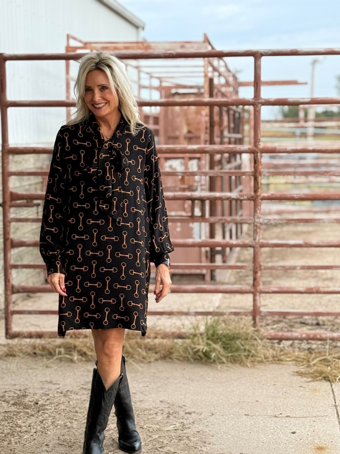 Southern Comfort Horse Bit Dress