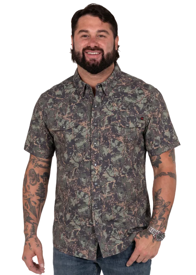 Koe Wetzel x TEK Western Camo Short Sleeve Shirt