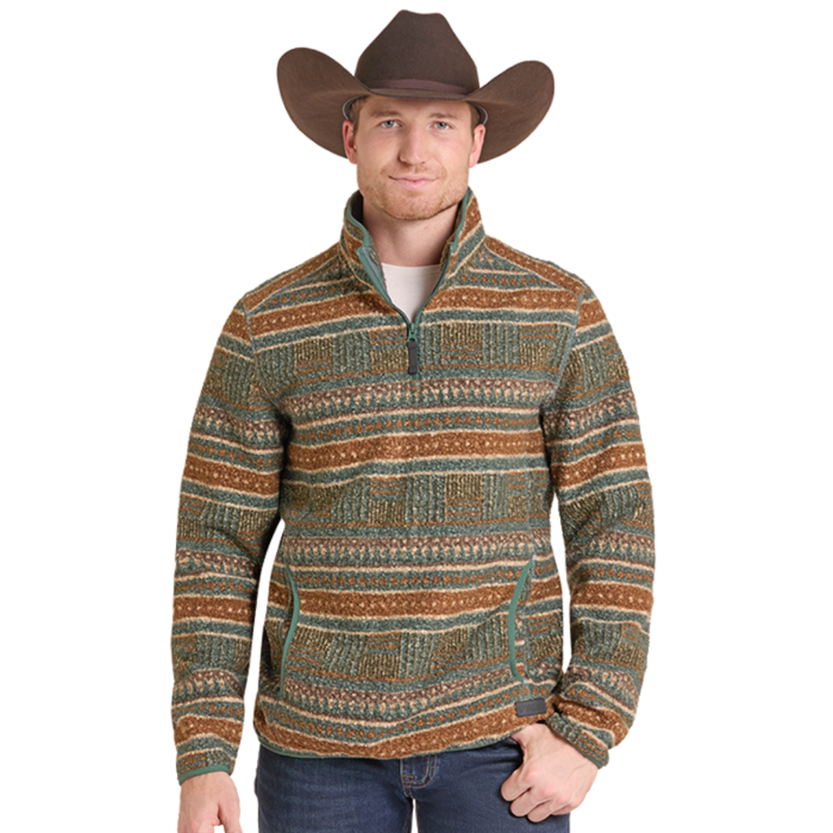 Men's 1/4 Zip Berber Pullover