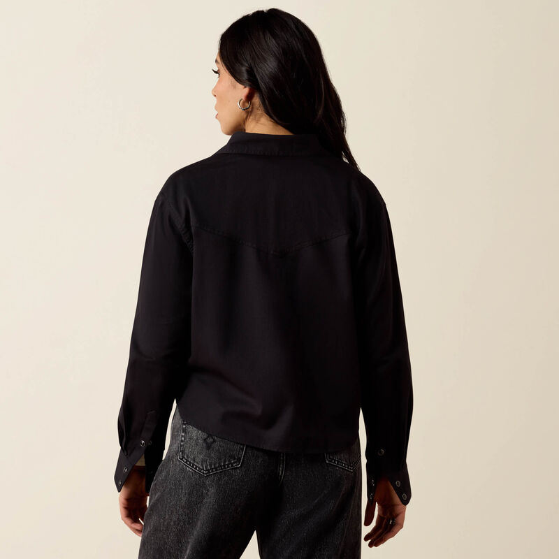 Midnight Western Snap Shirt