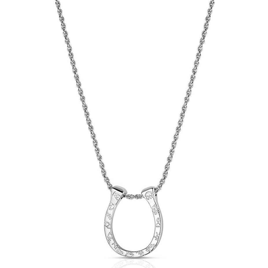 Lucky Nail Horseshoe Necklace
