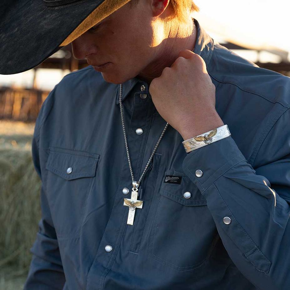 Under Open Skies American Made Cross Necklace