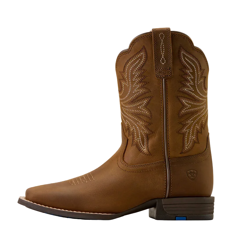 Youth Westwood Wide Square Toe Western Boot