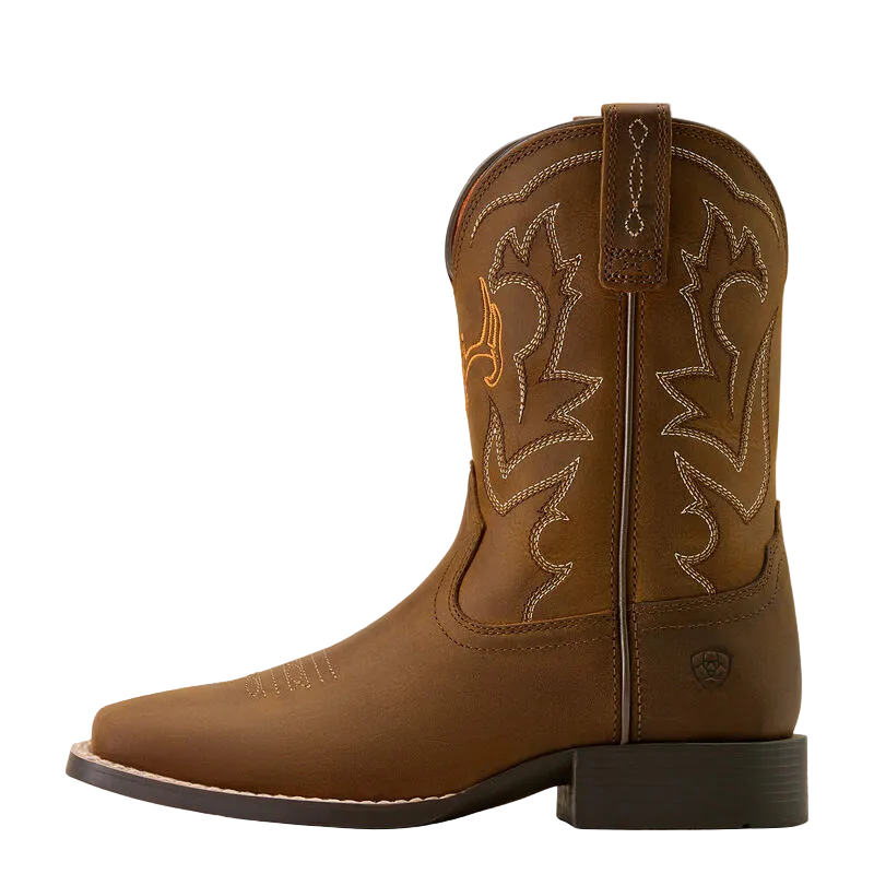 Youth Deer Ridge Wide Square Toe Western Boot