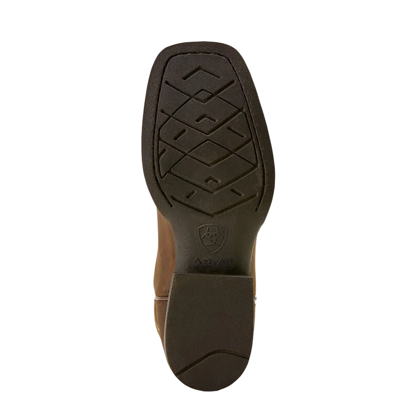 Youth Deer Ridge Wide Square Toe Western Boot