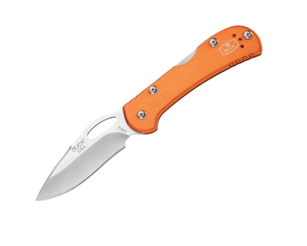 Mini SpitFire Folding Pocket Knife in Orange