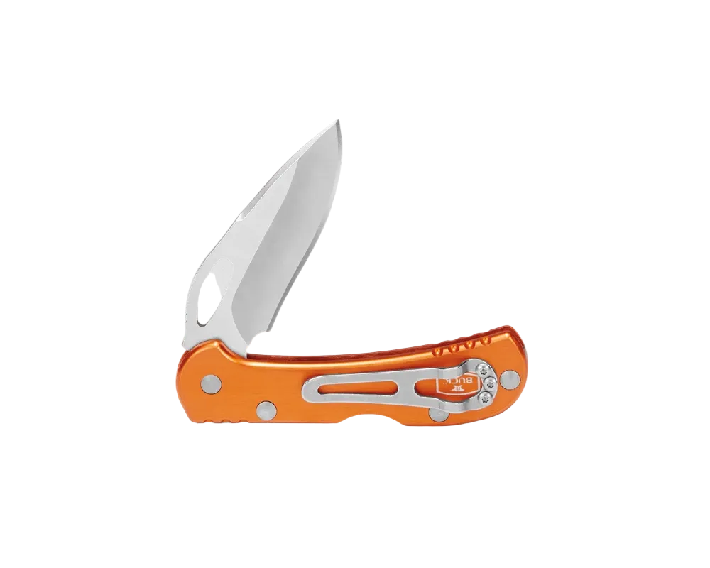 Mini SpitFire Folding Pocket Knife in Orange