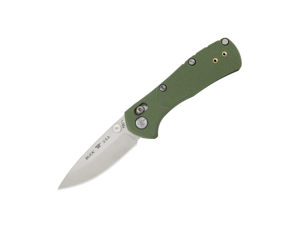 Mini Range Pro Folding Knife - Green