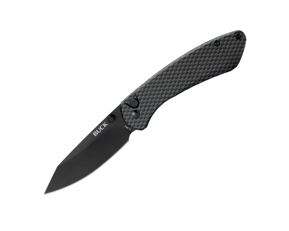 744 Large Sovereign Folding Pocket Knife - Carbon Fiber