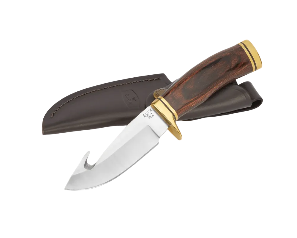 191 Zipper Gut Hook Hunting Knife - Heritage Walnut