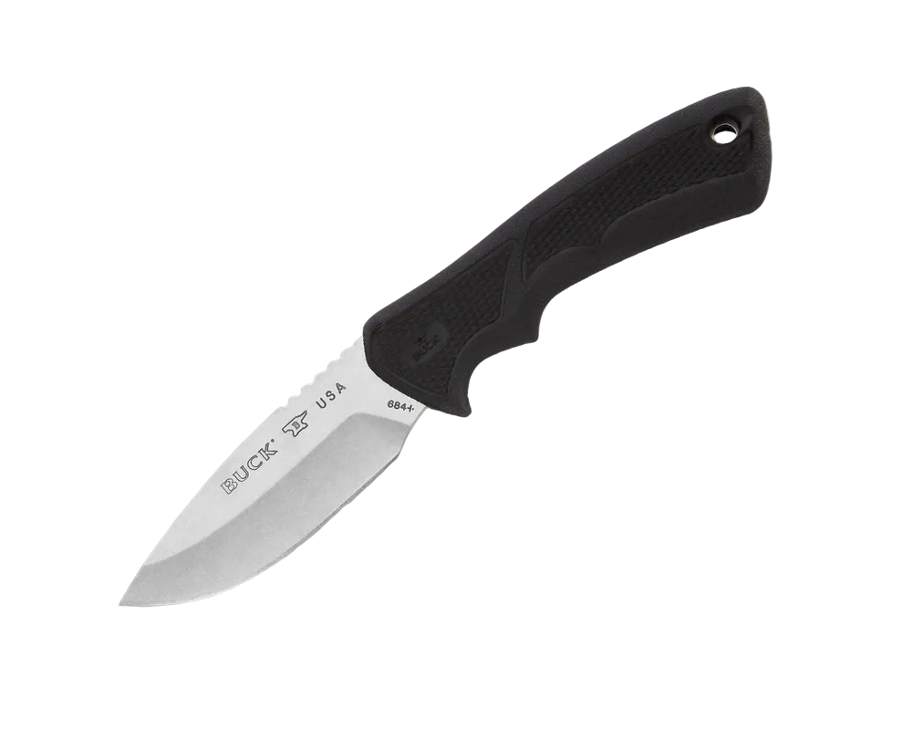 684 Small BuckLite Max II Fixed Blade Hunting Knife - Black