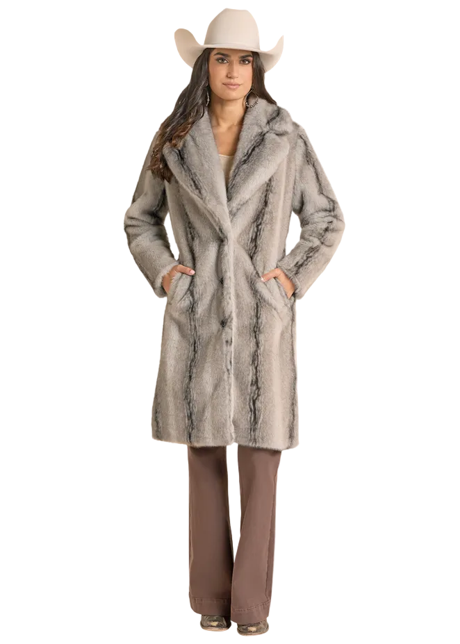Faux Fur Coat