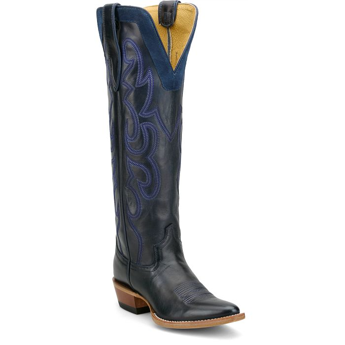 Ada Navy Tall Boot