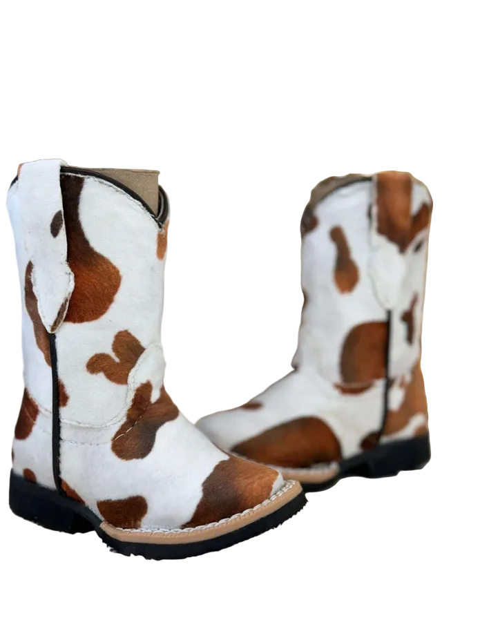Infant Betsy Faux Cowhide Boot