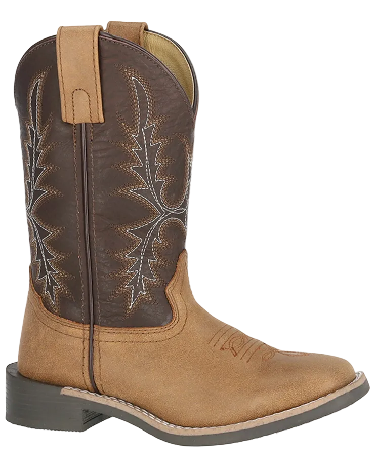 Youth Adobe Tan Chocolate Boot
