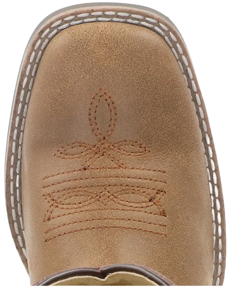 Youth Adobe Tan Chocolate Boot
