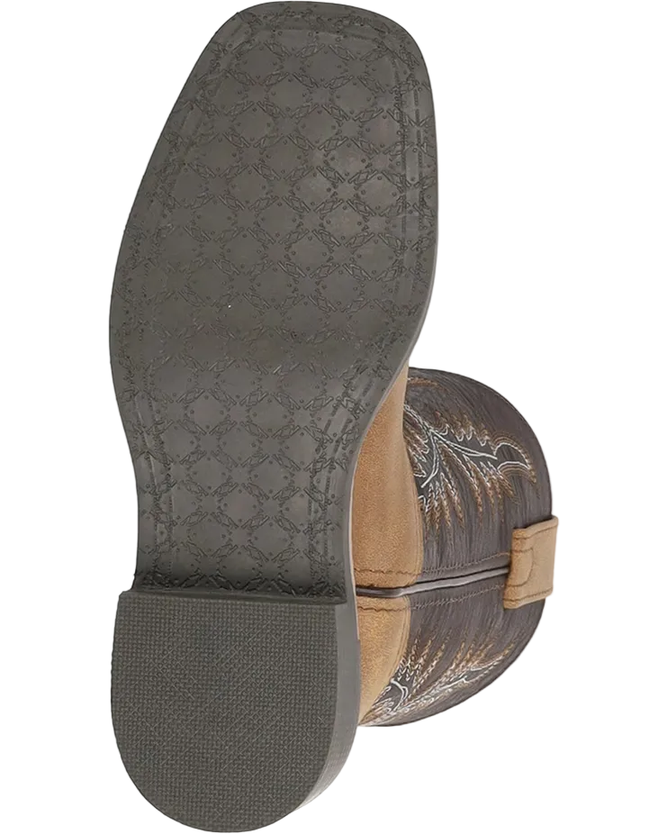Youth Adobe Tan Chocolate Boot