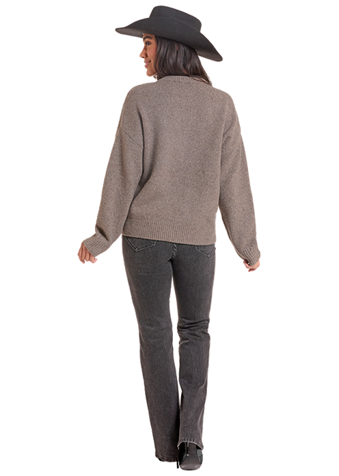 Heathered Horse Sweater