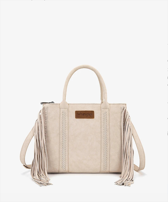 Western Fringe Handbag Tote - WG453-8123TN