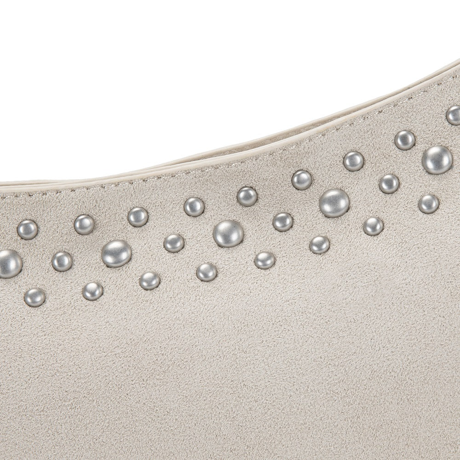 Studded Western Shoulder Crossbody Bag - WG-HB-585-2003-BG