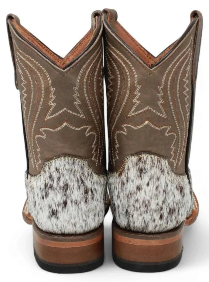 Beau Cowhide Western Boots 5Y