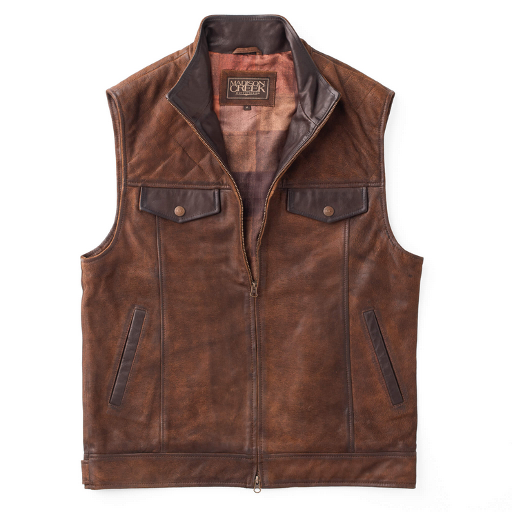 Brentwood Leather Vest