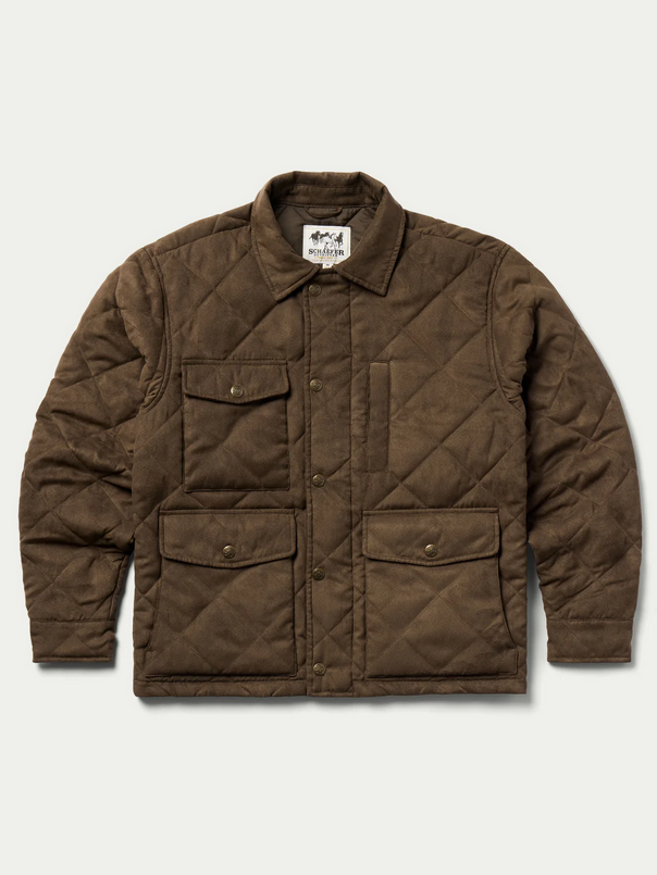 Quilted Microsuede Jacket