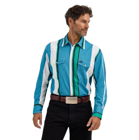 Wrangler Vintage Brushpopper Snap Shirt