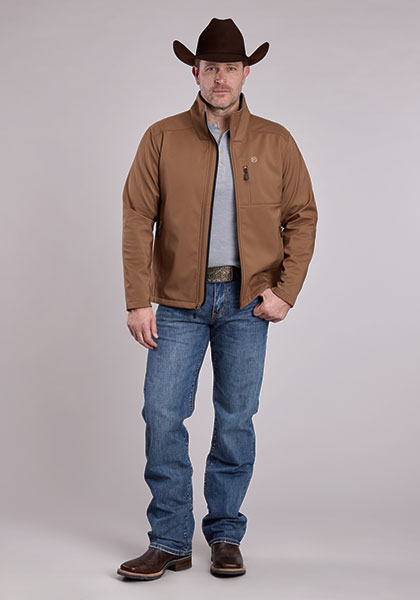 Hi-Tech Fleece Jacket in Ripstop Tobacco