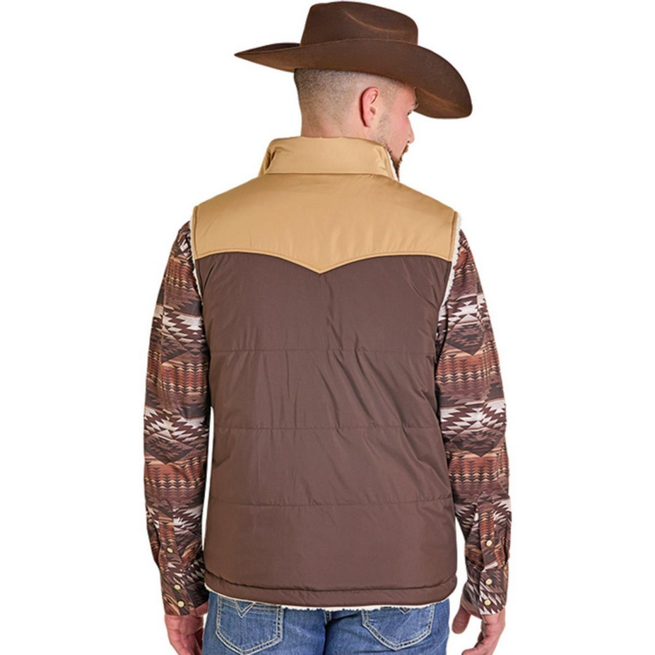 Puffer Vest W/ Berber Lining