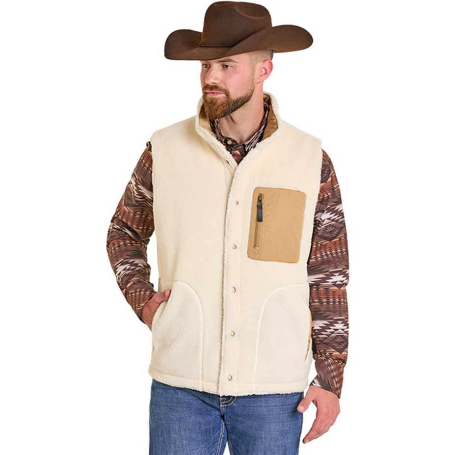 Puffer Vest W/ Berber Lining