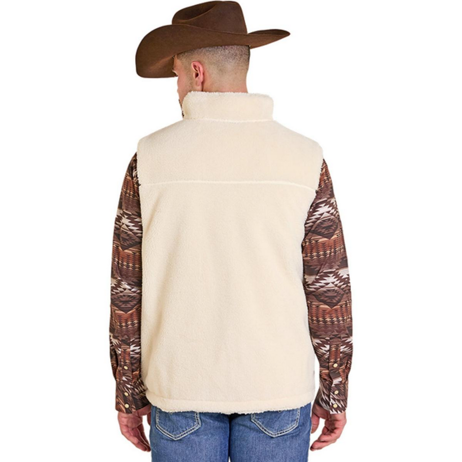 Puffer Vest W/ Berber Lining