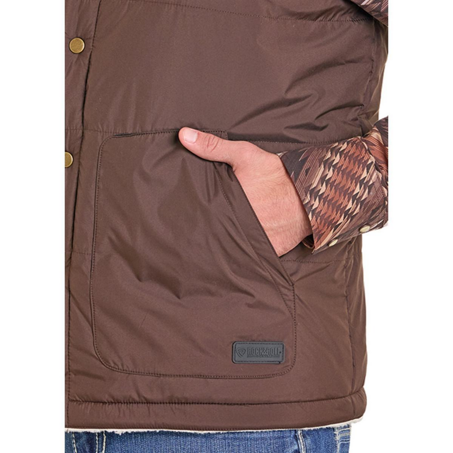 Puffer Vest W/ Berber Lining