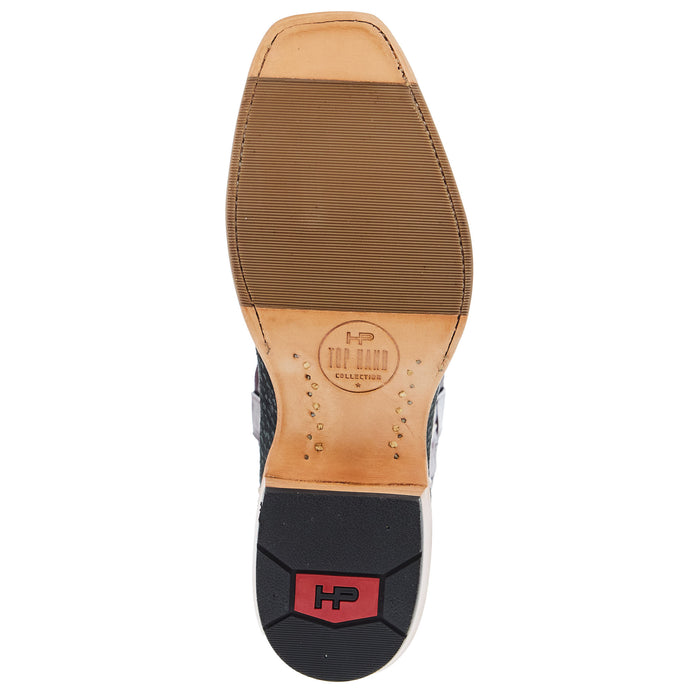Top Hand Horsepower Grey Carpincho WIne Boot - HP9536