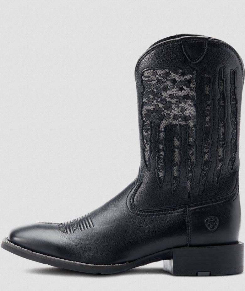 Sport My Country VentTEK Black Western Boot